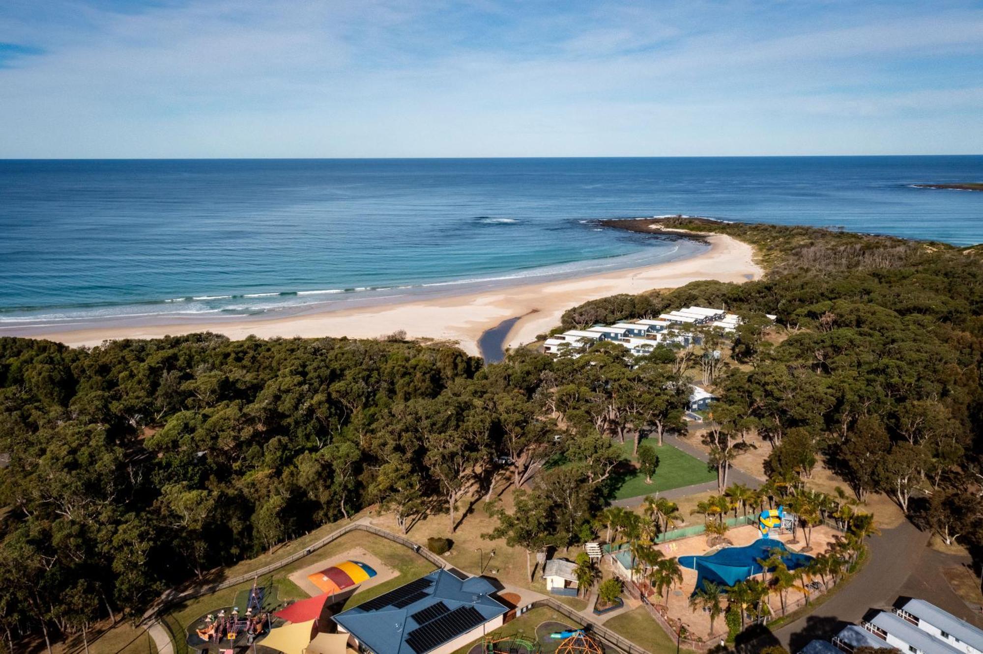 Big4 Tasman Holiday Parks - Racecourse Beach Bawley Point Exterior foto